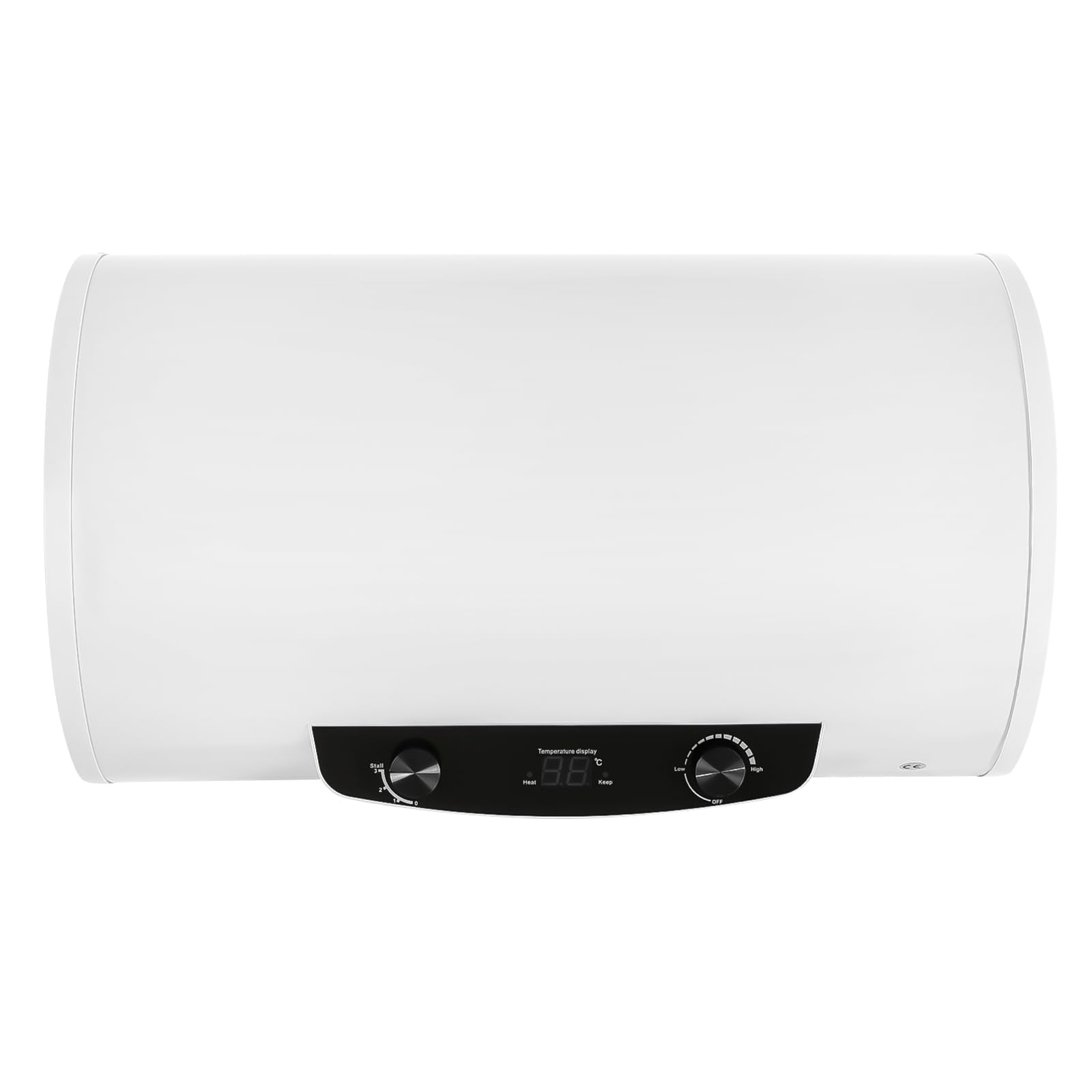 Chauffe-eau électrique - 70 l - Puissance de chauffage : 2000 W - Protection contre les fuites - Suspension horizontale améliorée - 25-75 °C