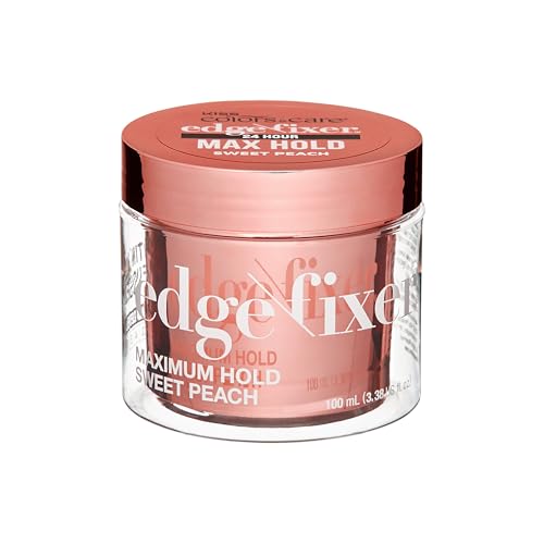KISS COLORS & CARE Maximum Hold Edge Fixer, Non-Greasy Gel Formula Infused With Biotin B7, 24 Hour...