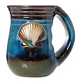 Cape Shore 18oz Stoneware Handwarmer Mug - Multiple Styles Available (Seashell)