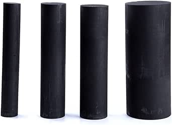 LanMaiXun 1pcs φ20mm×350mm 99.9% High purity Graphite Rod, Carbon Rod ...