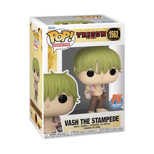 Pop! Animation: Trigun – VASH The Stampede (Shirtless) Previews Exclusive Vinyl Figure