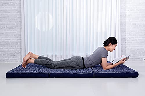 Image of Leewadee Large Thai Trifold Mattress 79 x 39 inches Kapok for Thai Massage