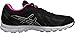 ASICS Women's Womens Gel-Frequency 3 Athletic Shoe, Black/Silver/Pink, 10 Medium US