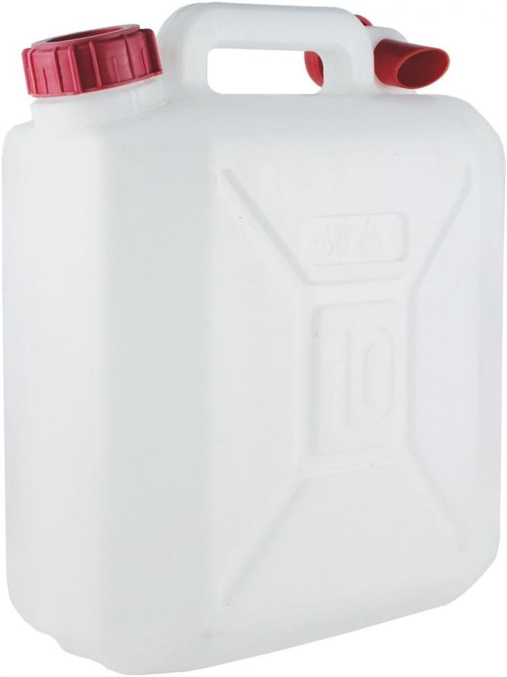 10 LITRE PLASTIC WATER CONTAINER CARRIER JERRY CAN BOTTLE DRUM 10L 2 GALLON