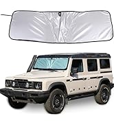 Tumukiw Front Windshield Sun Shade Compatible with INEOS Grenadier 2020-2024 Car Windshield Sun S...
