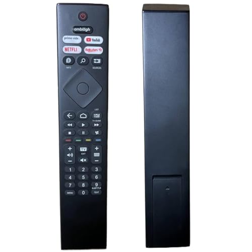 HR45B-GJ01Reemplazo Mando para Philips TV, Compatible Mando para Philips ambilight Smart TV