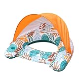 Solución de almacenamiento fácil: diseñada para mayor comodidad, la piscina flota con el dosel se pliega de forma compacta después de vaciar, lo que le permite caber sin problemas en una mochila, proporcionando almacenamiento y transporte sin problemas para todas las actividades acuáticas