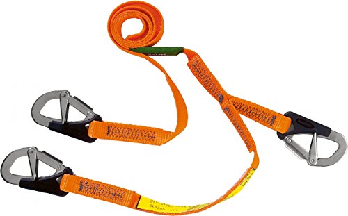 Ligne de vie Baltic Safety Line 3 Hook orange 2m longe sécurité bateau