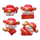 Ensemble de 4 pièces : comprend quatre ornements détaillés, parfaits pour organiser sur les bureaux, les coins d'ordinateur portable, les meubles TV ou les chambres. L'ensemble permet un placement polyvalent et crée un arrangement décoratif harmonieux pour le travail ou la maison.