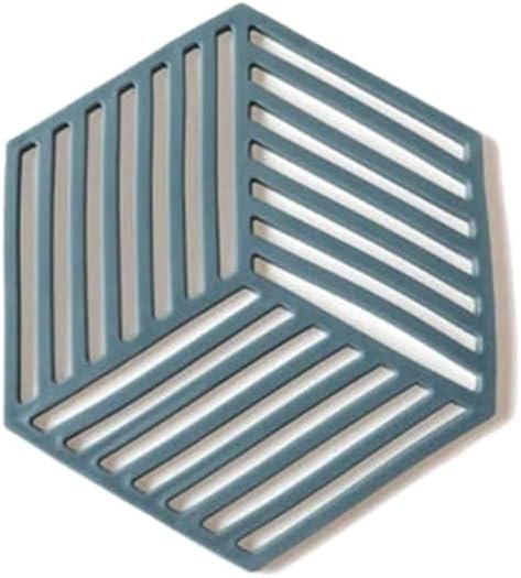 Rubber Tableware Heat Shield Cushion Cup Hexagonal Bowl Pcushion Home Decor