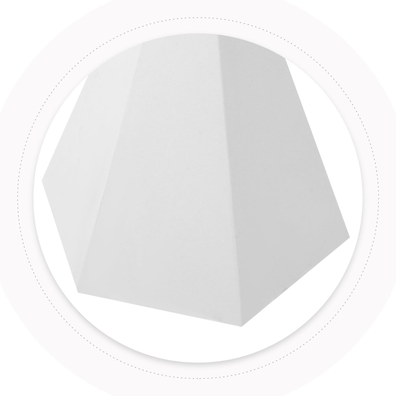 DOITOOL Sketch Model Geometrical Sculpture Desktop Drawing Figure Artistic Practice Tool for Students and Artists 8.85X6.29X6.29 Inch Creative Sculpture Ornament