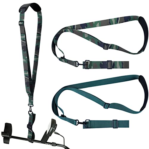 Tondiamo 2 Pcs Metal Detector Shoulder Strap Adjustable for