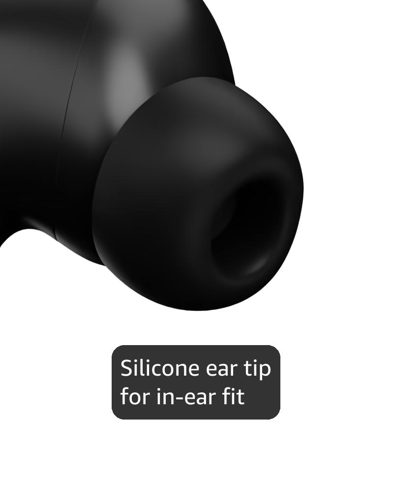 ZEBRONICS Sound Bomb 7 Bluetooth TWS in Ear Earbuds with 60H Playtime, ENC Mic, Rapid Charge, Upto 50ms Gaming Mode, Flash Connect, Voice Assistant, Smooth Touch Control, BT v5.2, Type C (Black)