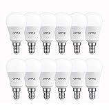 OPPLE Flicker Free E14 Base 4.5W LED Bulb 450Lumen, 6500K (4.5W, Cool White, Pack of 12) … at ₹1090