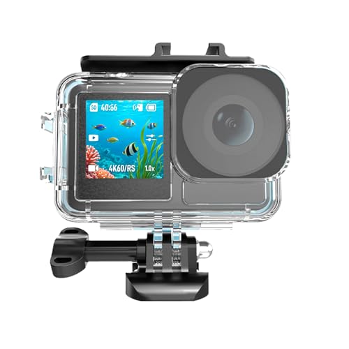 KETOPKIN Waterproof Case for DJI Osmo Action 5 Pro/4/3 Camera,Underwater 45M/148FT Diving Housing...