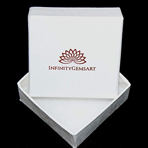 Infinitygemsart Fire Opal Bracelet, Birthstone, Natural Gemstone Beads, Dainty Handmade Jewelry Women, Chakra Energy, Healing Crystals, 14K Gold Plated 925 Sterling Silver Chain 8 Inch #TOP7