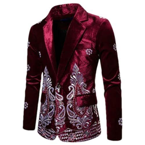 Robe blazer homme en velours pour éviter un style trop classique