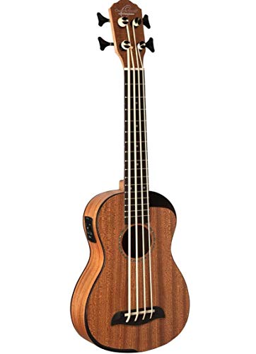 Oscar Schmidt 4 String Bass Guitar, Right (OUB200K-A)