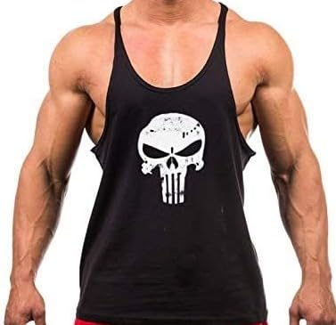 Printed Round Neck Tank Top for Men | Sleeveless Tshirts |Typography Written | Casual Tank-Top for Men | Print May Vary | L2599