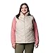 Columbia Womens Heavenly II Insulated Puffer Vest, Dark Stone, 2X