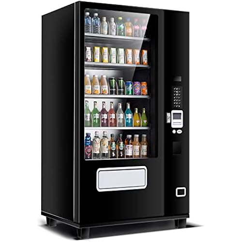 Refrigerated Beverage Vending Machine with Elevator Delivery Temp Control