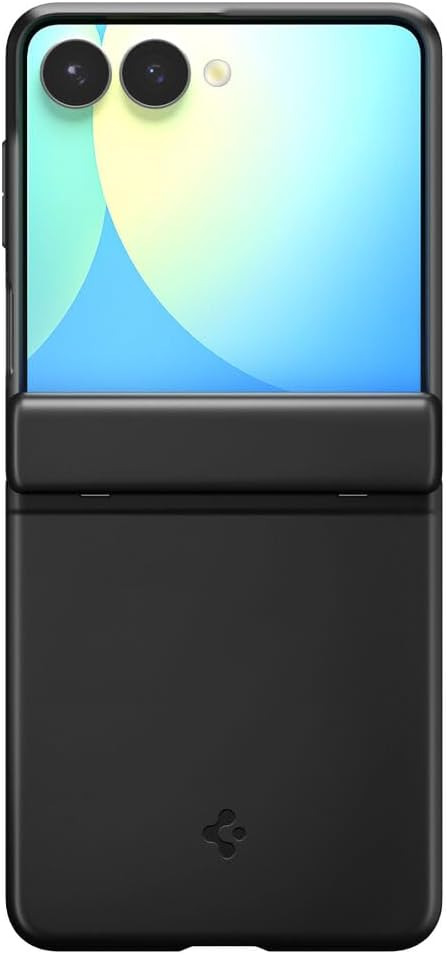 Spigen for Galaxy Z Flip 7 Case, Airfit Pro MagFit [Hinge Protection] [Qi2.1 Certified/Magnet for Galaxy] - Black