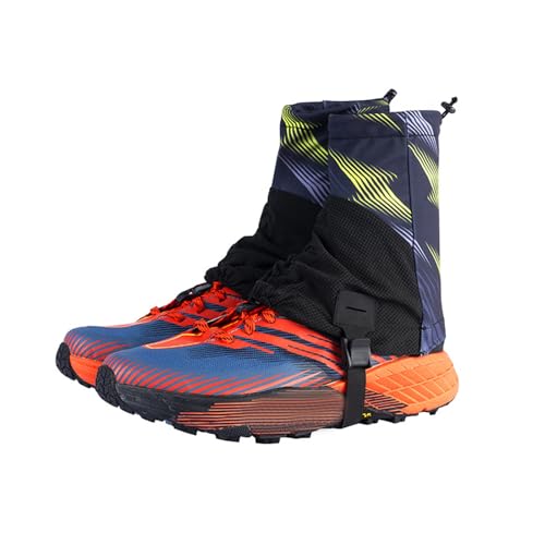 Polainas unisex Trail Gaiters para exteriores para senderismo, par de polainas ligeras Trail Low Gaiters para exteriores, senderismo, camping, escalada
