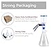 Fristaden Lab Vacuum Filtration Apparatus Kit | 1000 mL Filtering Flask | 300 mL Glass Buchner Funnel | USA Company