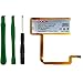Battery Replacement for Apple iPod Video 60GB/80GB iPod Classic 1th/3th 160GB, 850MAH 3.7V Li-Polymer Rechargeable Battery with Opening Tool Kit, Compatible with Model No.616-0232