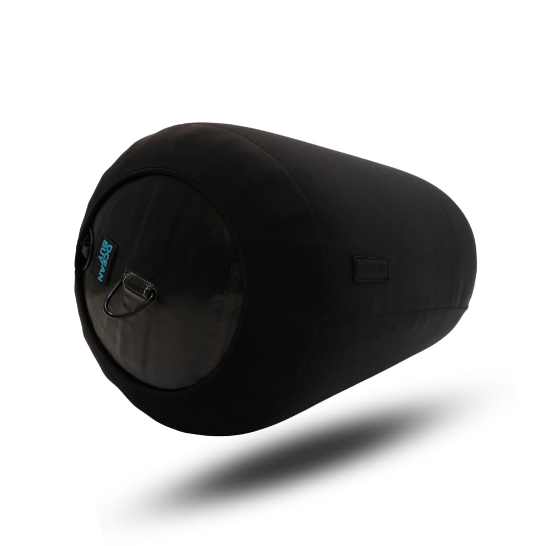 Ocean Buy Heavy Duty Inflatable Boat Fender Without Cover 1 Unit (18 inch x 50 inch) - Dock Bumpers for Boats, Yachts, Sailboats Docks – Lightweight Easy to Use Fender - Mooring Protection