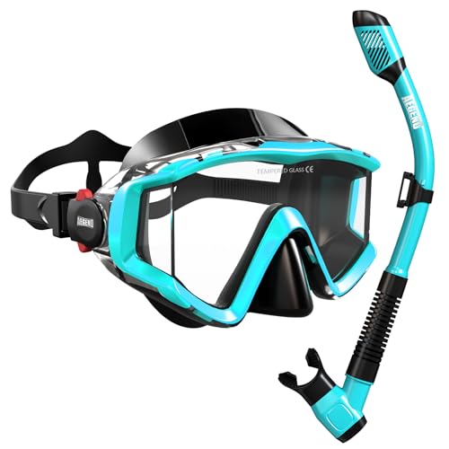 Aegend Adult Snorkeling Set with Mesh Bag