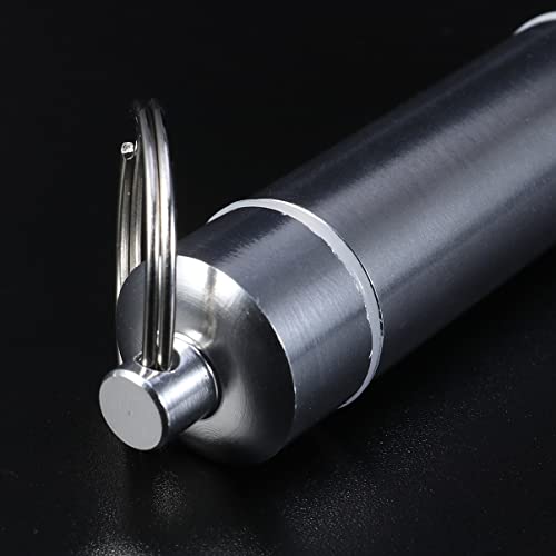 Zerodeko 2 Pces Caixa de Comprimidos de Metal Organizador de Caixa de Comprimidos de Bolso Pequena C