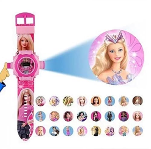 Image of Acnos Brand- Digital 24 Images Projector 7 Character Watch for Kids Boys Rubber Material Watch Diwali Gift Birthday Return Gift Best Digital Toy Watch for Boy's Girl's