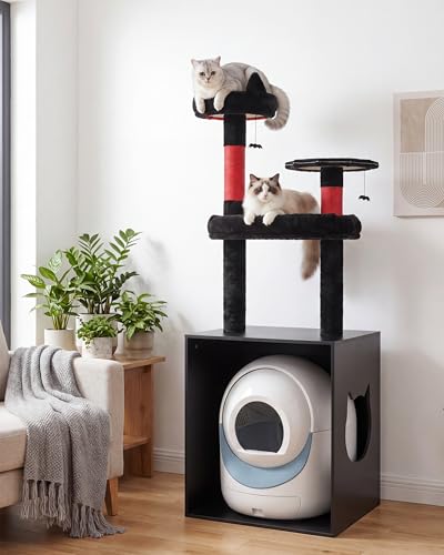 Torre para gato de 67 pulgadas con caja de arena integrada