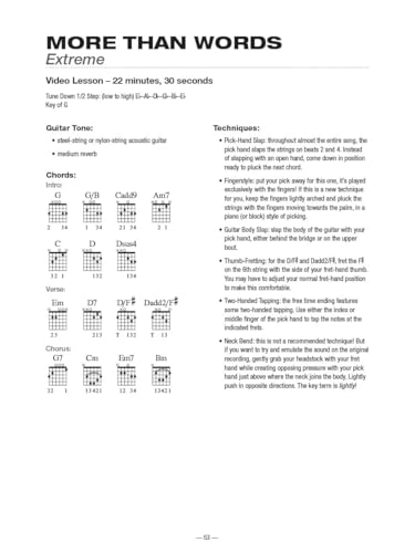 Teach Yourself to Play Guitar Songs: More Than Words & 9 More Acoustic Hits | Acoustic Guitar Songbook with Sheet Music, Online Video Lessons, Interactive Transcriptions, Play-Along & 10 Songs