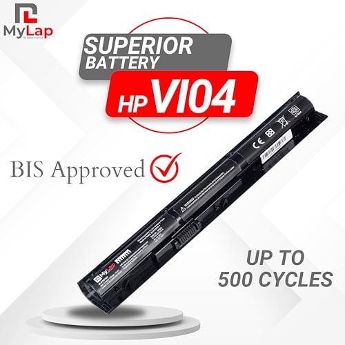 MYLAP VI04 V104 Laptop Battery Compatible with HP Pavilion 15-P 17-F Series 15-p011na 15-p165sa 15-p214dx 15-p003ax 17-f115dx 17-f215dx Fit... - Image 4
