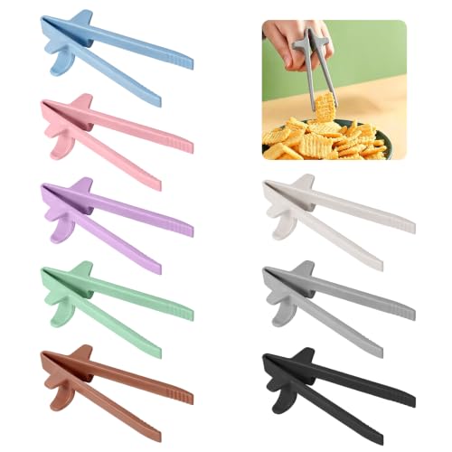 Finger-mounted chopstick clips that keep your hands grease-free while gaming or snacking — absurdly specific and yet completely logical.
