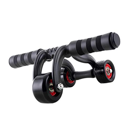 BESPORTBLE - Rolo de exercícios abdominais para treino de abdômen, roda, equipamento de ginástica pa