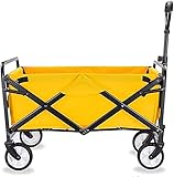 ZATTYDV Carro Plegable con toldo extraíble, Carro Plegable, Carro portátil para Pesca al Aire Libre, jardín, Playa, Capacidad de 60 kg
