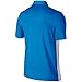 Nike Mens Icon Color Block Polo Light Photo Blue/White/White LG