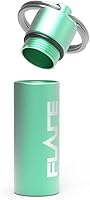 Vista 3 de FLARE AUDIO Capsule Mint - Llavero resistente de aluminio ligero, resistente al agua, Menta