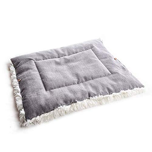 Cama para cães e gatos Cicilin, superfície macia de pelúcia, cobertor dobrável para gatos, sofá de g