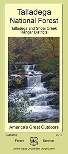 Talladega National Forest Map - Waterproof