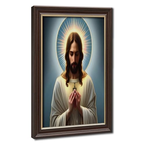 Affiche Divine Miséricorde et Sacré-Cœur pour guider vos prières à la maison