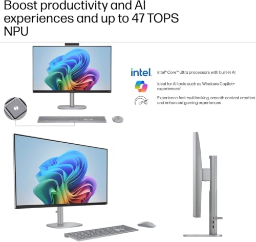 Image of HP OmniStudio X All-in-One Desktop PC 31.5 inch 4K UHD Display Ultra 7-256V