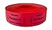 Produktbild TAMLED Bonrolle BRATWURST rot dreisprachig 1 Rolle mit 1000 perforierten Abrissen fortlaufend nummeriert Gastromarke Festival Getränke Verpflegung Event Firmenveranstaltung Volksfest Verein Wertmarke