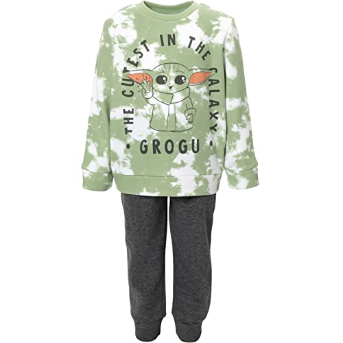 Image of STAR WARS The Mandalorian The Child Sweatshirt and Pants Set Infant to Big Kid
