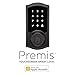 Kwikset Premis Touchscreen Smart Lock Electronic Deadbolt, Works with Apple HomeKit via Apple HomePod or Apple TV, in Venetian Bronze