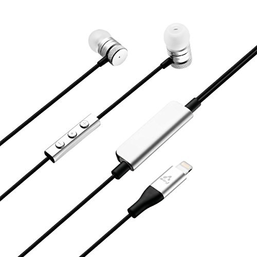 エアージェイ MFi(アップル) 認証 ライトニング接続イヤホン カナル型 ハイレゾ対応 HAL-ES1 WH (ホワイト) Amazon.co.jp: エアージェイ Apple(アップル) 認証 ライトニング