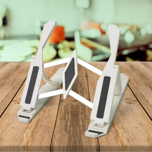 Image of Trendymart Multi-Position Adjustable Tablet, Mobile Phone & Laptop Stand - Foldable Bracket Holder for Desk, Home & Office (1 Pc) | NISHU Superstores